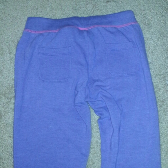 VS purple cropped sweat pants - Picture 2 of 4