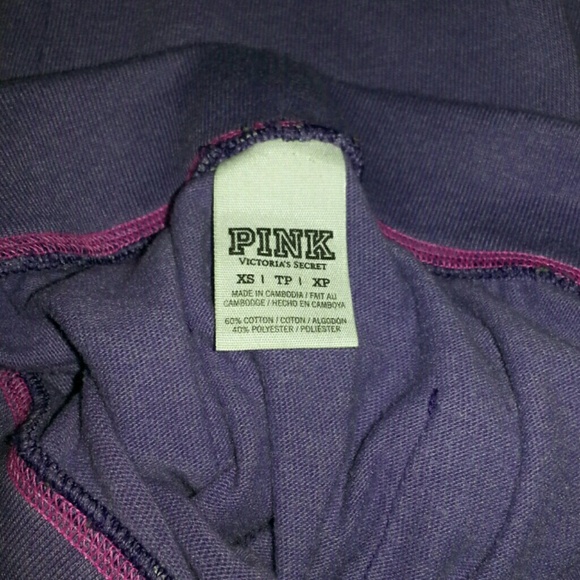 VS purple cropped sweat pants - Picture 4 of 4