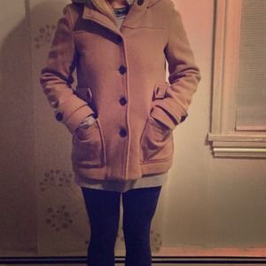 GAP Tan Peacoat