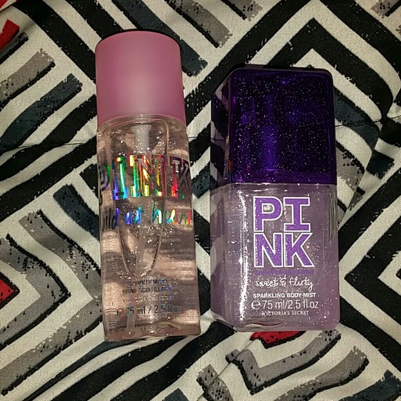 VS Pink sparkling body mist