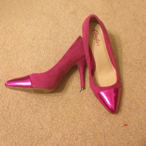 Hot Pink Heels