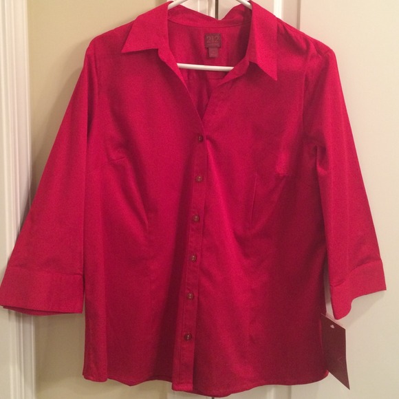 New red blouse
