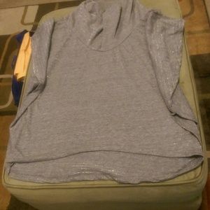 Gray with sparling gold lines