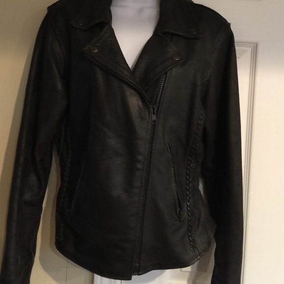 Genuine Leather Motorcycle Jacket