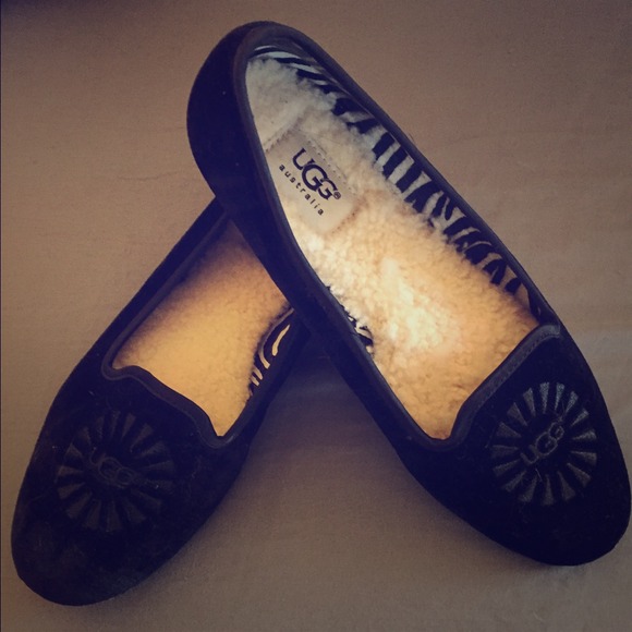 Ugg Australia Flats with sheepskin lining