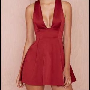Nasty Gal "Maya" Box Pleat Dress