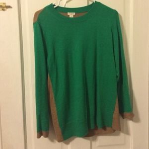 JCrew elbow patch sweater