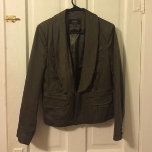 Dash by Kardashian olive blazer