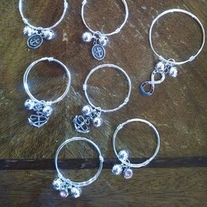 Baby bell bangle bracelet