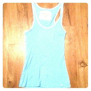 Abercrombie & Fitch sky blue tank