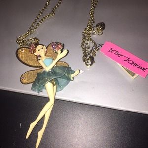 Betsy Johnson Fairy Necklace