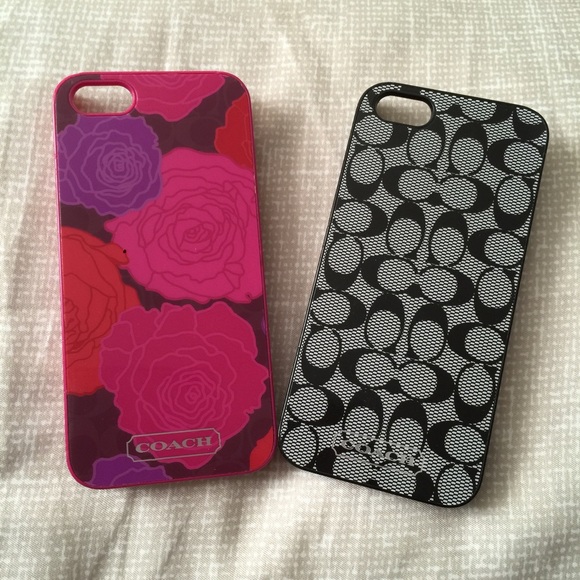Set of (2) Coach iPhone 5/5s Case