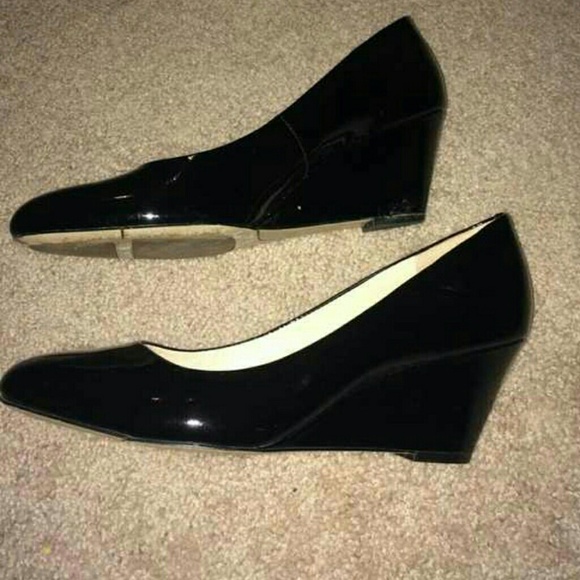 Nine West Shoes - Nine West Black Wedges