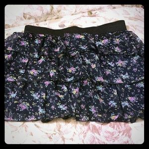 Rhapsody floral skirt