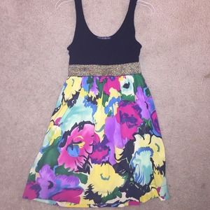 A beautiful floral dress!