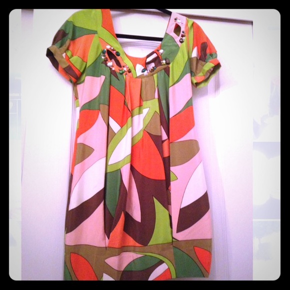 LaRok Abstract Dress - Picture 1 of 2