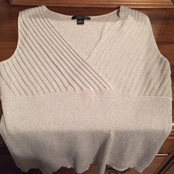 Sparkly v neck