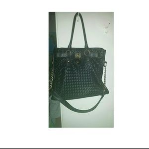 Black handbag