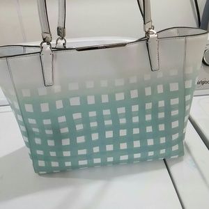 Large COACH Tote with matching zip wallet