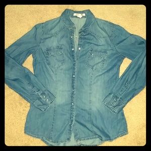 Denim Blouse