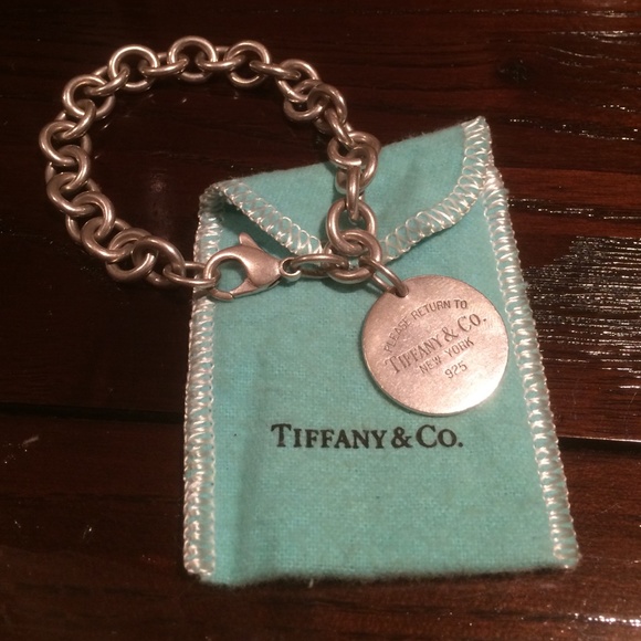 Tiffany & Co. Circle Tag Bracelet