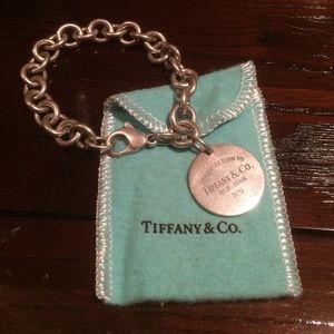 Tiffany & Co. Circle Tag Bracelet