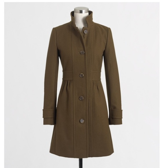 **SOLD** NWT JCrew Factory Skirted Dress Coat