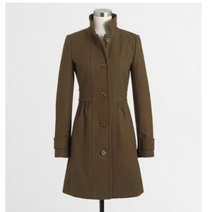 **SOLD** NWT JCrew Factory Skirted Dress Coat