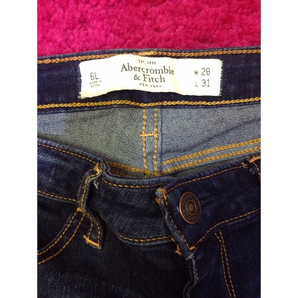 Abercrombie & Fitch skinny jeans 6L - Picture 3 of 3