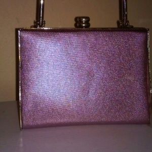 Purple lavender clutch.