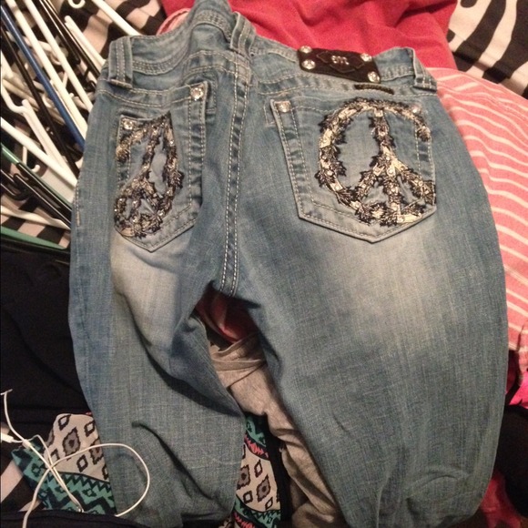 Miss me jeans light washed size 28