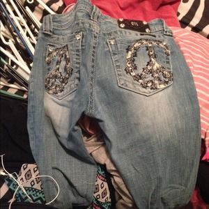Miss me jeans light washed size 28