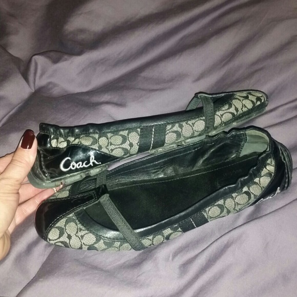 Coach ballet flats