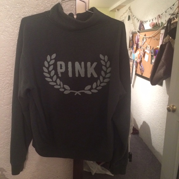 Love pink zip up