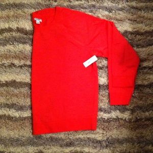 Coral colored sweatshirt