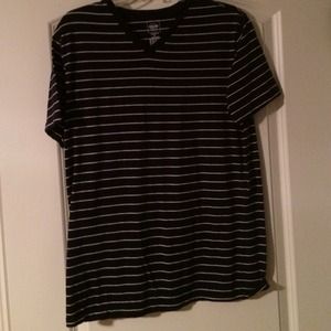 Black and white stripes shirt