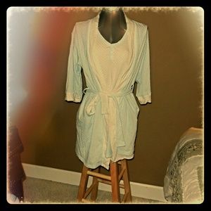 Night Gown with matching Robe (NWOT)