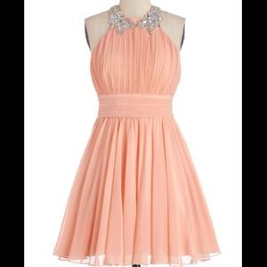 Peach to Meet You Dress