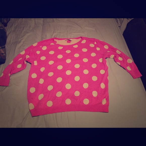 Old Navy polka dot sweater