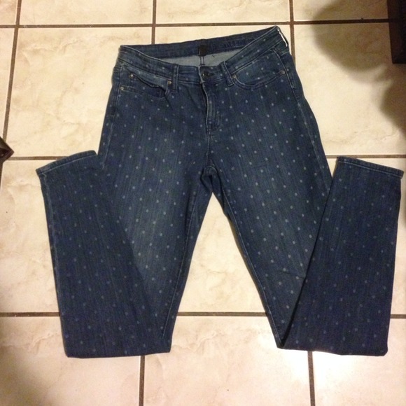 🚫SOLD🚫 Polka dot skinny jeans