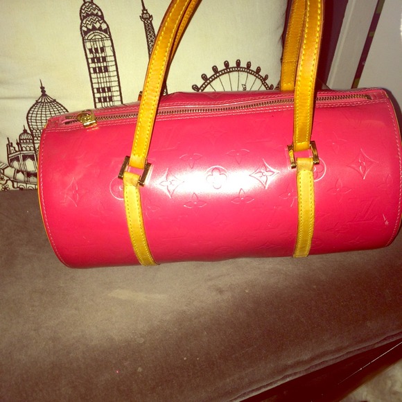 SOLD —Louis Vuitton Pink Bedford bag