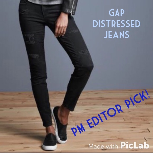 GAP Denim - GAP Always Skinny Distressed Jeans 🆕 NWOT
