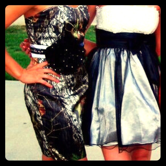 Size 4 mossy oak camo dress