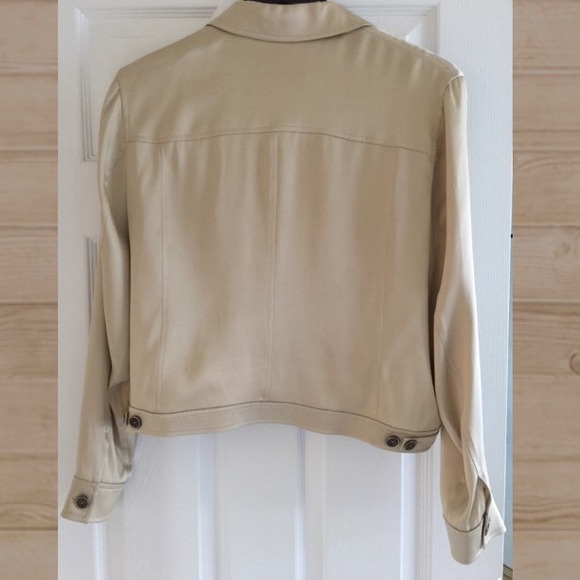 Dana Buchman Silk Top Size 14 Petite - Picture 2 of 4