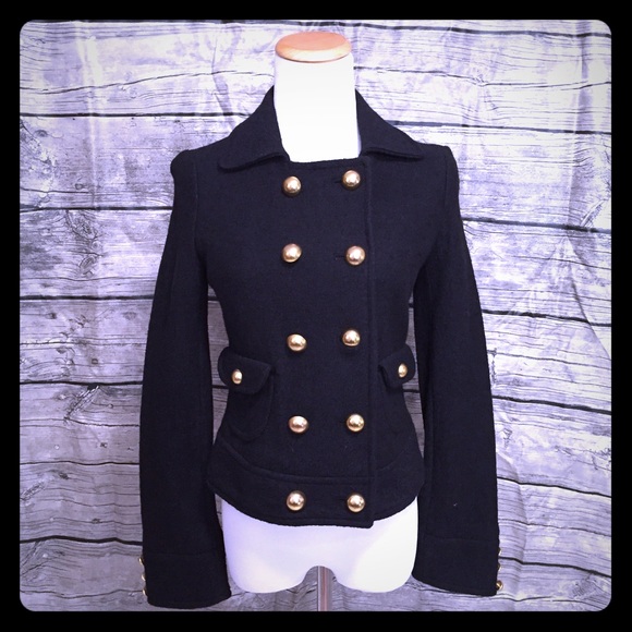 NWT Women Forever 21 Black Coat Jacket