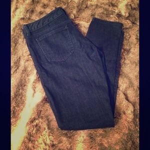 Dark wash gap skinny jeans