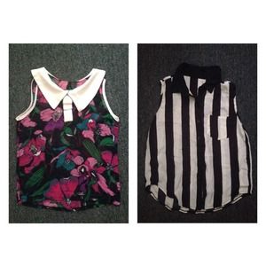 Chiffon Sleeveless Top.