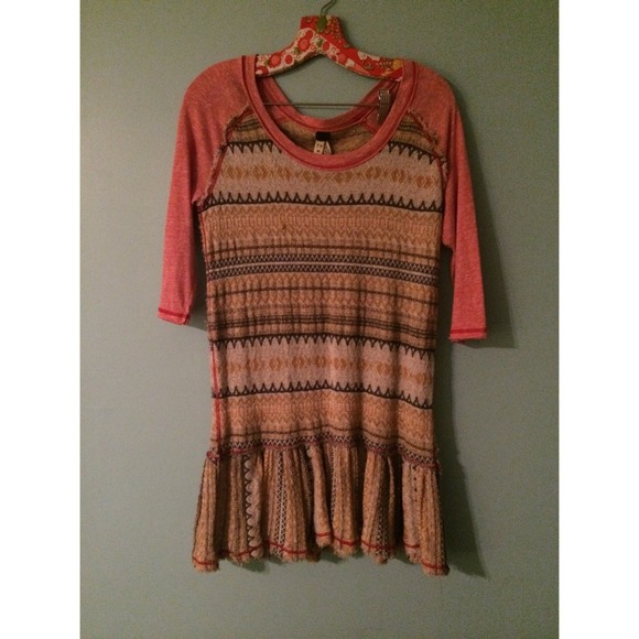 "We the free" Aztec tunic
