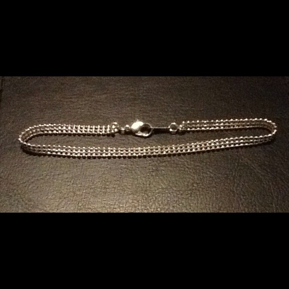 Three row bracelet