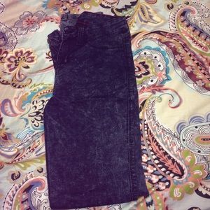 Distressed High Waisted Jeggings